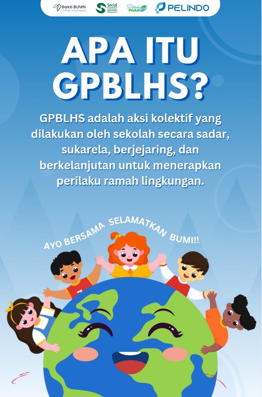 Gambar Gerakan PBLHS (Peduli dan Berbudaya Lingkungan Hidup di Sekolah)