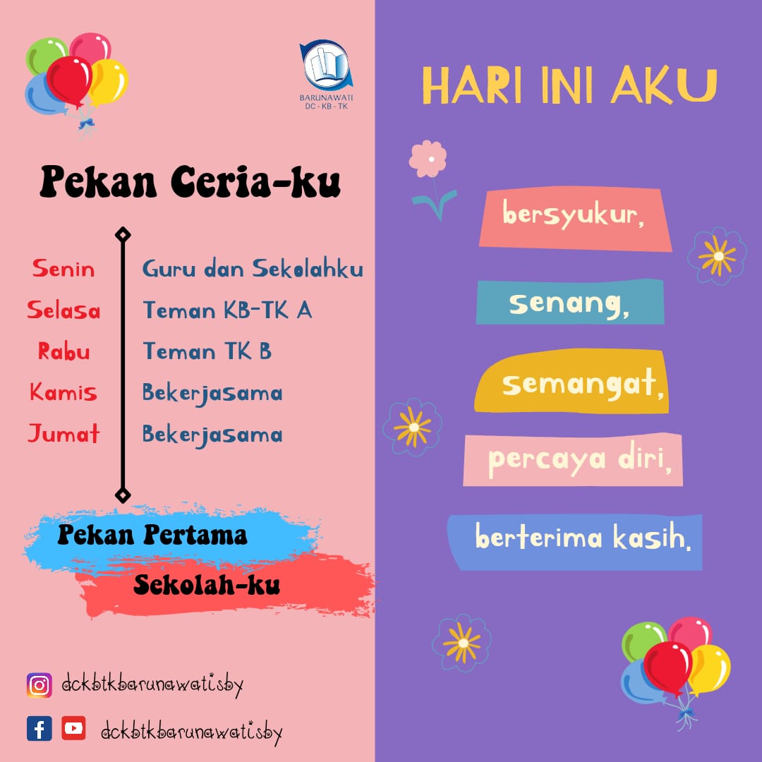 Gambar Pekan Ceria-ku, KB/TK Barunawati Surabaya