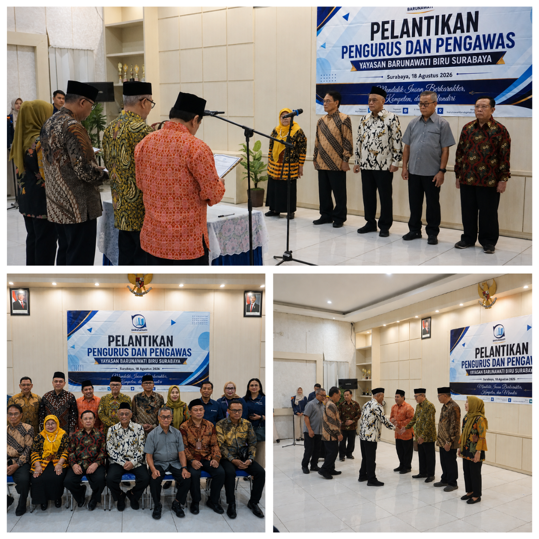 Gambar Pelantikan Pengurus dan Pengawas Yayasan Barunawati Biru Surabaya